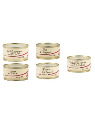 Découverte : 5 Pâtés en 190 g